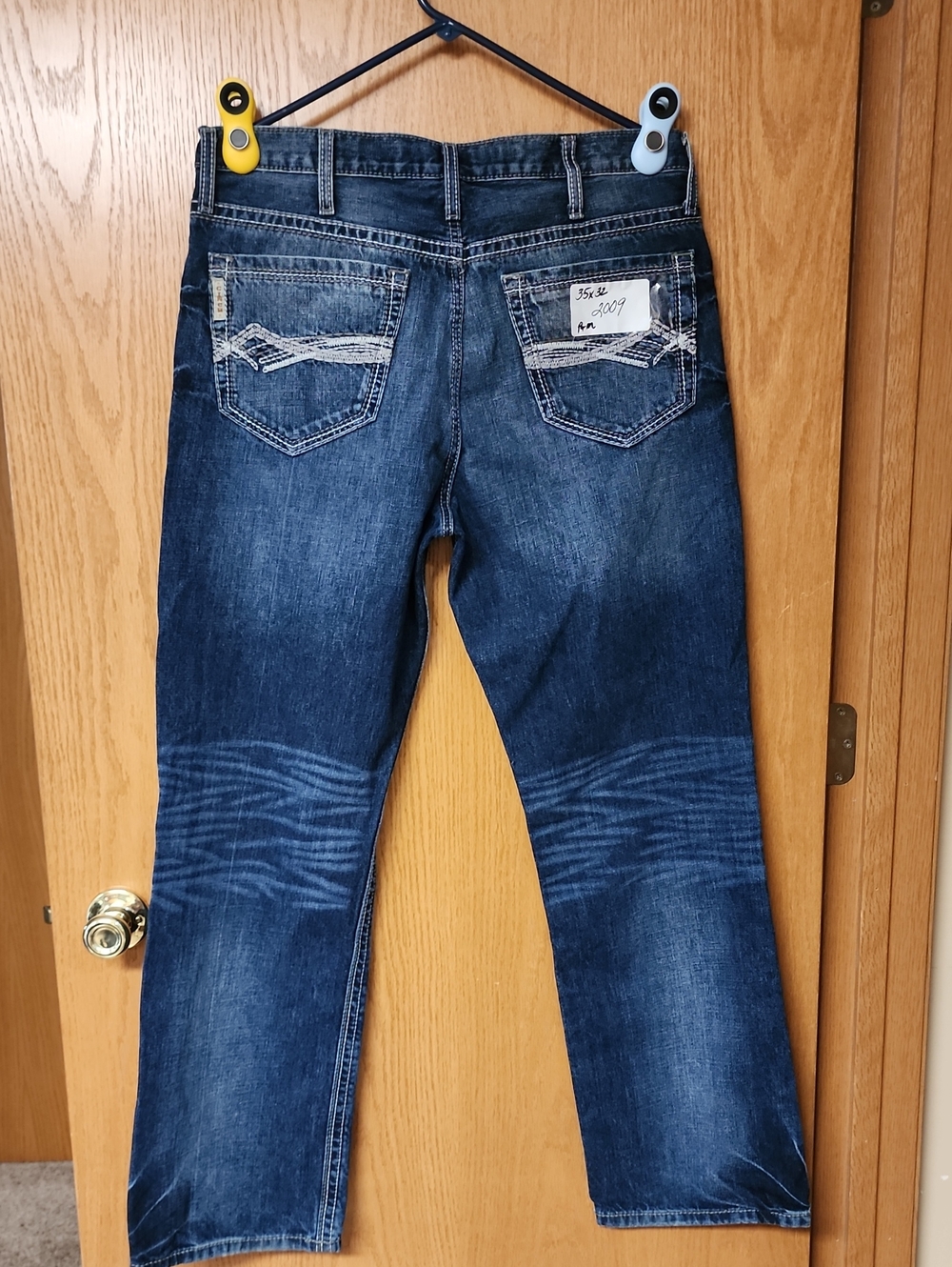 Cinch Grant western jeans mens 35x32 number 2009
